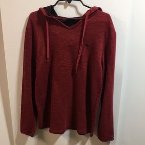 Vans Red & Black Pull over hoodie